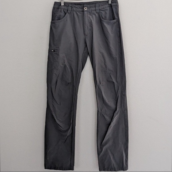 Men’s 32 x 32 PATAGONIA Dark Grey Lightweight Packable Hiking Pants - Picture 1 of 5